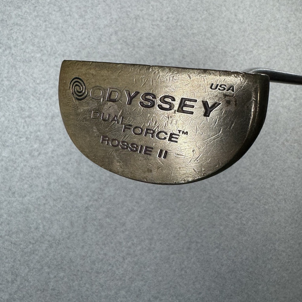 Odyssey Dual Force Rossie II 2 Putter Steel Shaft RH 34" - NEEDS GRIP